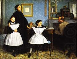 Family Portrait(or the Bellelli Family), Edgar Degas